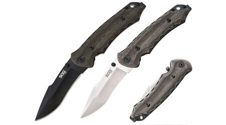 купите Нож складной SOG Kiku Folder Small Satin и Black / KU1001 - KU1002 в Тюмени