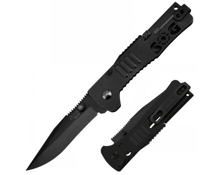 Купите полуавтоматический складной нож SOG SlimJim Black SJ32 в Тюмени в нашем интернет-магазине