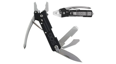 купите Мультитул-брелок SOG Micro ToolClip / TC1001 (9 инструментов) в Тюмени