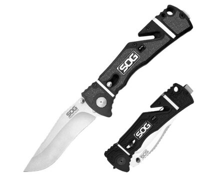 Купите полуавтоматический складной нож SOG Trident Elite TF101 в Тюмени в нашем интернет-магазине