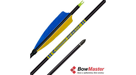 купите Стрела для лука Bowmaster Berkut натуральное оперение 5'' Shield (Боумастер Беркут) в Тюмени