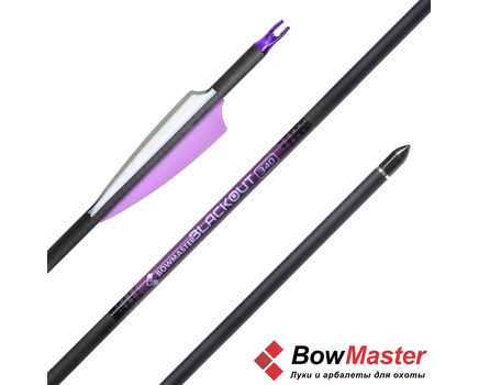 Купите карбоновые стрелы для блочного лука Bowmaster Blackout 340 Shield в интернет-магазине
