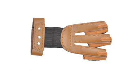 купите Перчатка кожаная JX502 коричневая для стрельбы из лука в Тюмени