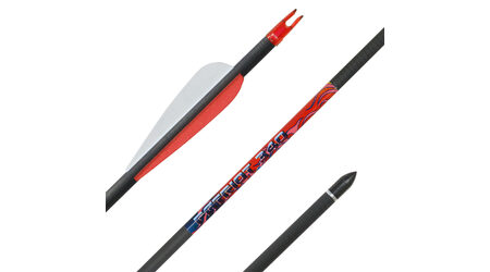 купите Карбоновая стрела для лука Bowmaster Patriot 340, оперение  3'' Streamline  в Тюмени