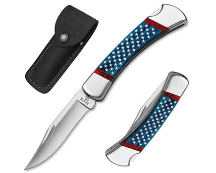 Купите складной нож Buck 110 Stars & Stripes Folding Hunter Limited Edition 0110BLSUSA в Тюмени в нашем интернет-магазине