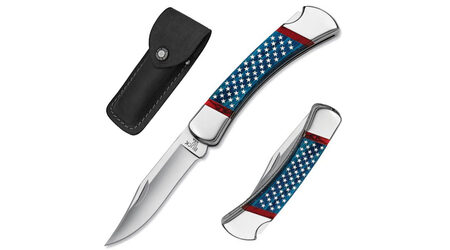 купите Нож складной Buck 110 Stars & Stripes Folding Hunter Limited Edition / 0110BLSUSA в Тюмени