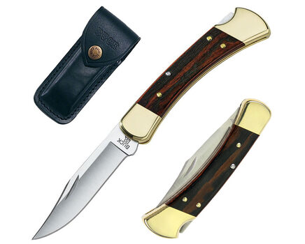 Купите складной нож Buck 110 Folding Hunter 420HC 0110BRS в Тюмени в нашем интернет-магазине