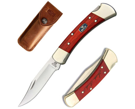 Купите складной нож Buck 110 Folding Hunter Chairman Cherry 420HC 0110CWSNK в Тюмени в нашем интернет-магазине