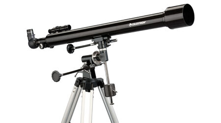 купите Телескоп Celestron PowerSeeker 60 EQ (рефрактор, 60мм, F=900мм, 1:11.7) на экваториальной монтировке в Тюмени