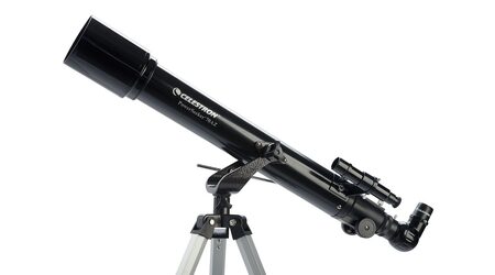 купите Телескоп Celestron PowerSeeker 70 AZ (рефрактор, 70мм, F=700мм, 1:10) на азимутальной монтировке в Тюмени