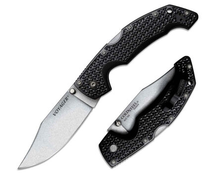 Купите складной нож Cold Steel Voyager Large Clip Point 29AC в Тюмени в нашем интернет-магазине