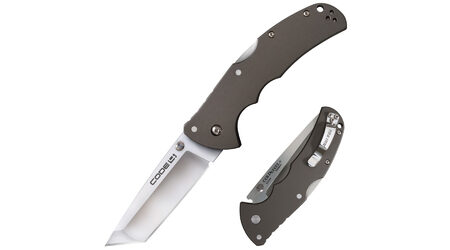 купите Нож-танто складной Cold Steel Code 4 Tanto Point 58PT в Тюмени