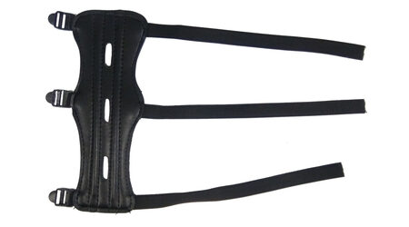 купите Крага для защиты предплечья Junxing JX107A (черная, кордура, 3 липучки) в Тюмени