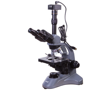 Купите профессиональный электронный цифровой микроскоп Levenhuk D740T (5.1 Мп) тринокулярный в интернет-магазине