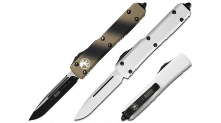 купите Автоматический выкидной нож Microtech Ultratech S/E Standard Drop Point / 121-1TC - 121-1ST в Тюмени