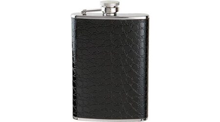 купите Фляга походная для спиртного "Черный крокодил" S.Quire TB08-2279PU 0.24 л в Тюмени