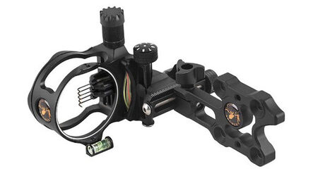 купите Прицел для блочного лука Topoint DB8150 черный (5 пин, микрорегулировка, подсветка) в Тюмени