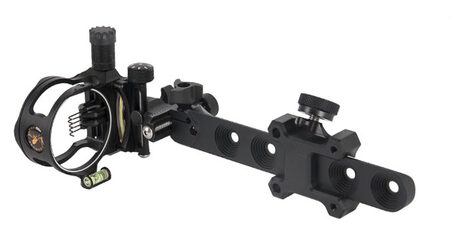 Прицел для блочного лука Topoint DB8250 (5 пинов, микрорегулировка, подсветка)