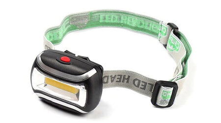 купите Светодиодный налобный фонарь UltraFire Flat LED 3W в Тюмени