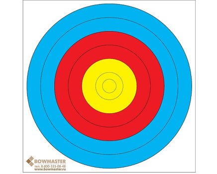 Купите армированную мишень для стрельбы из лука и арбалета JVD Target Face Fita 45x45 в Тюмени в нашем магазине